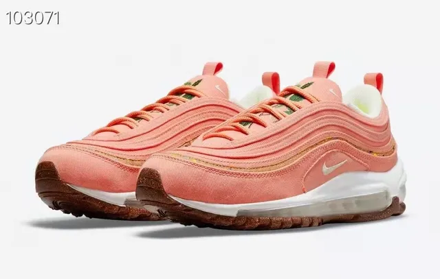 Nike Air Max 97 Coral Glitter Lifestyle Sneakers 4