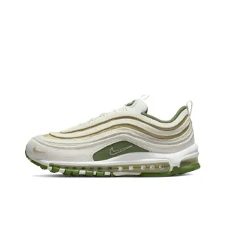 Nike Air Max 97 Olive Green and Off-White Lifestyle Sneakers
