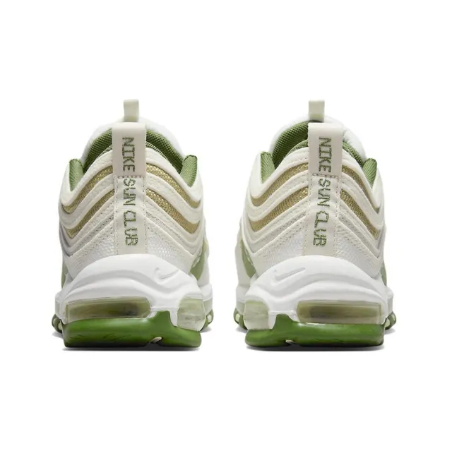 Nike Air Max 97 Olive Green and Off-White Lifestyle Sneakers 5