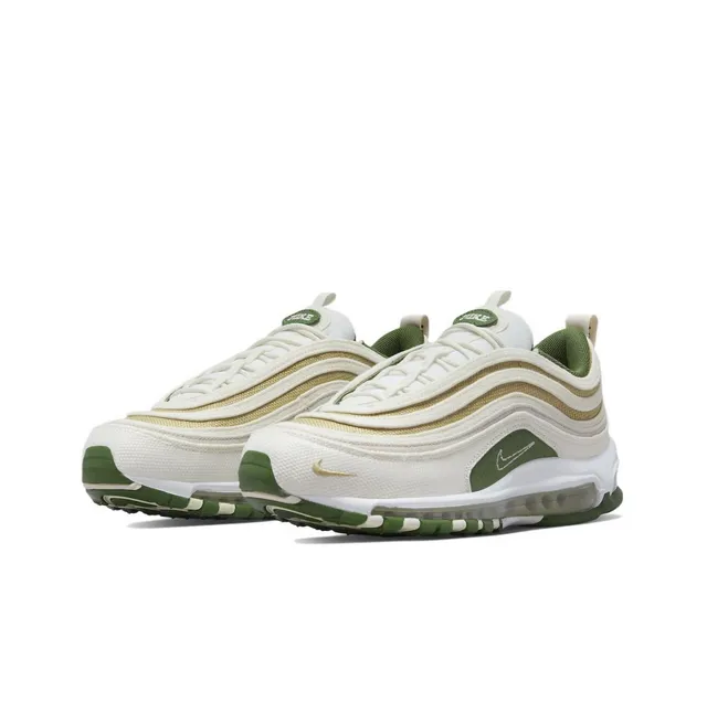 Nike Air Max 97 Olive Green and Off-White Lifestyle Sneakers 6