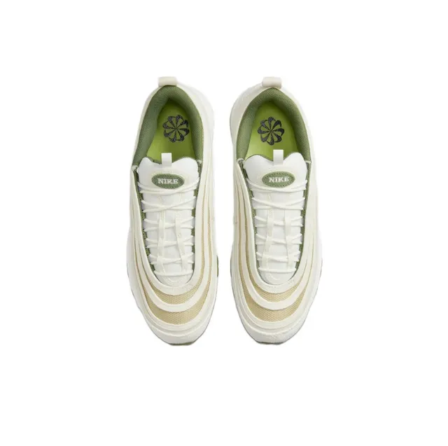 Nike Air Max 97 Olive Green and Off-White Lifestyle Sneakers 7