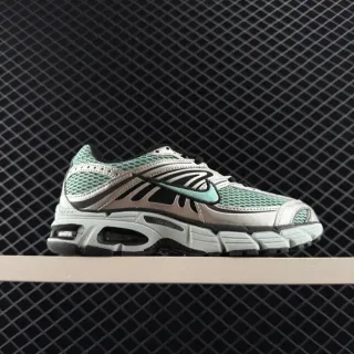Nike Air Max Moto 2K Silver Green लहराकार संश्लेषित कैज खुली जाली पैनल लाइफस्टाइल स्नीकर