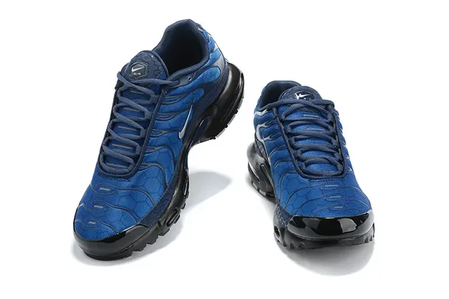 Nike Air Max Plus Blue and Black Lifestyle Sneakers 17