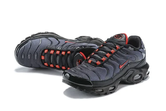 Nike Air Max Plus Blue and Black Lifestyle Sneakers 22