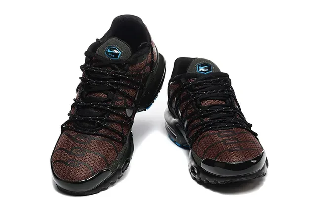 Nike Air Max Plus Brown Black Blue Lifestyle Sneakers 3