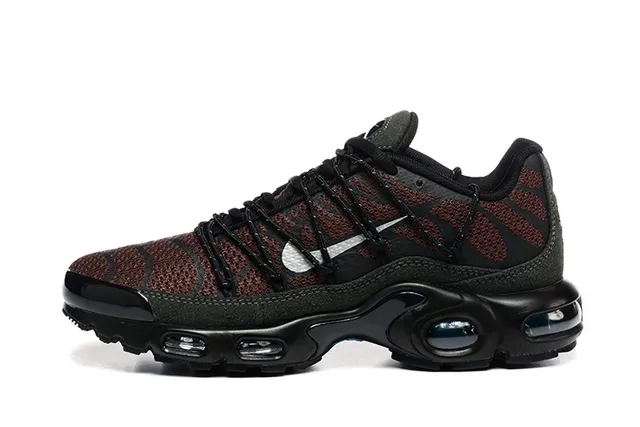 Nike Air Max Plus Brown Black Blue Lifestyle Sneakers 5