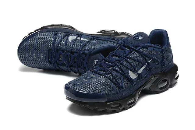 Nike Air Max Plus Brown Black Blue Lifestyle Sneakers 16