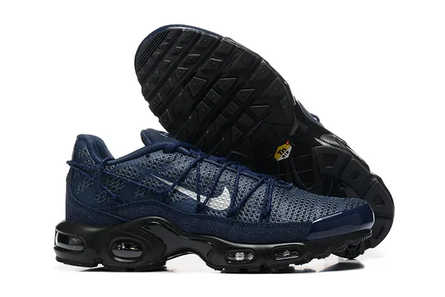 Nike Air Max Plus Brown Black Blue Lifestyle Sneakers 17