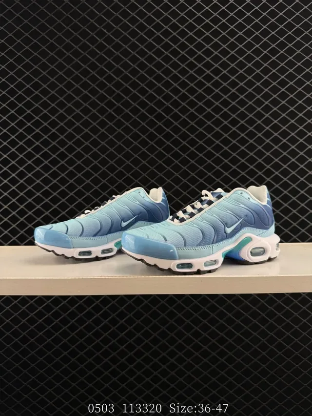 Nike Air Max Plus Gradient Blue Lifestyle Sneakers 5