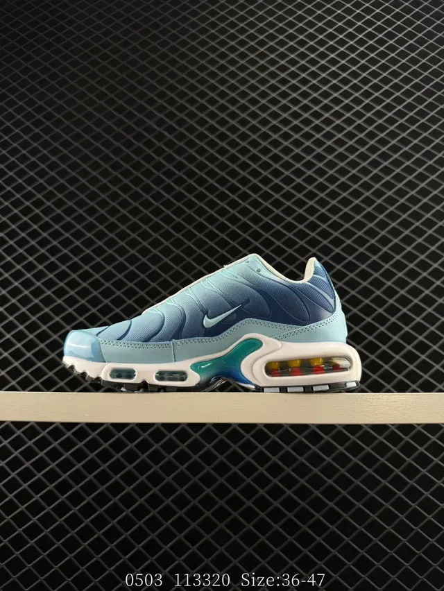 Nike Air Max Plus Gradient Blue Lifestyle Sneakers 8