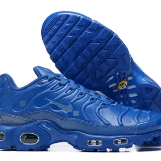 Nike Air Max Plus Monochromatic Blue Lifestyle Sneakers