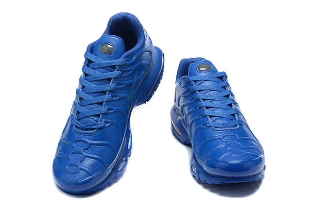 Nike Air Max Plus Monochromatic Blue Lifestyle Sneakers 21