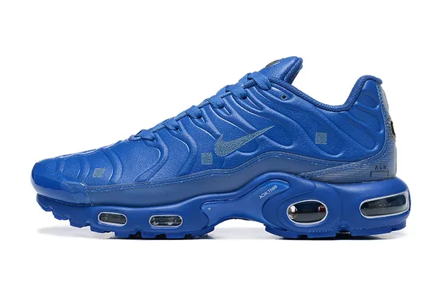 Nike Air Max Plus Monochromatic Blue Lifestyle Sneakers 22