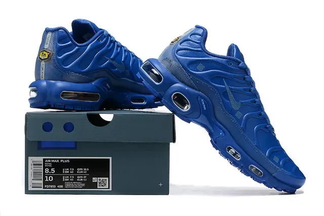 Nike Air Max Plus Monochromatic Blue Lifestyle Sneakers 24