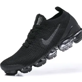 Nike Air VaporMax zapatillas de running de punto negro