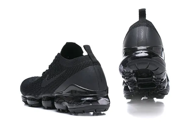 Nike Air VaporMax zapatillas de running de punto negro 11