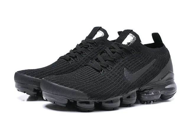 Nike Air VaporMax zapatillas de running de punto negro 15