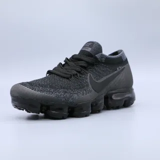 Nike Air VaporMax Flyknit Preto Monocromático Estilo de Vida Tênis