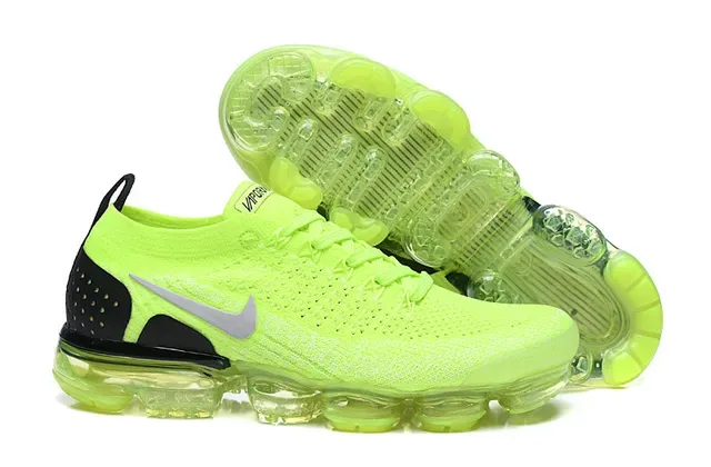 Nike Air VaporMax Neon Lime Lifestyle Sneakers 7