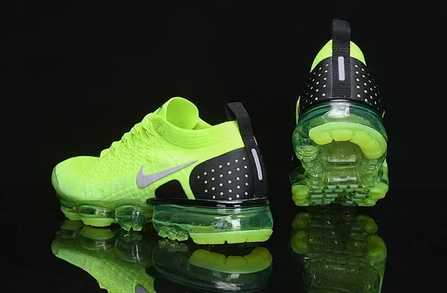 Nike Air VaporMax Neon Lime Lifestyle Sneakers 11