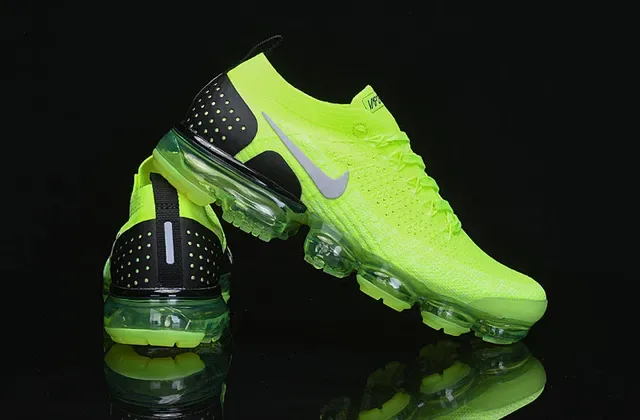 Nike Air VaporMax Neon Lime Lifestyle Sneakers 13