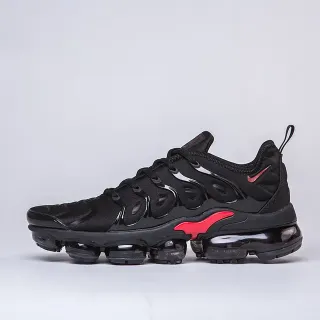 Nike Air VaporMax Plus Black Red Lifestyle Sneakers