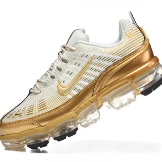 Nike Air VaporMax Plus Gold and White Lifestyle Sneakers