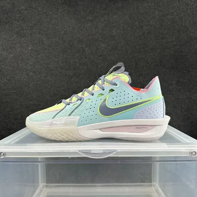 Nike Air Zoom GP Turbo Blue Green Neon Yellow Lifestyle Sneakers 2
