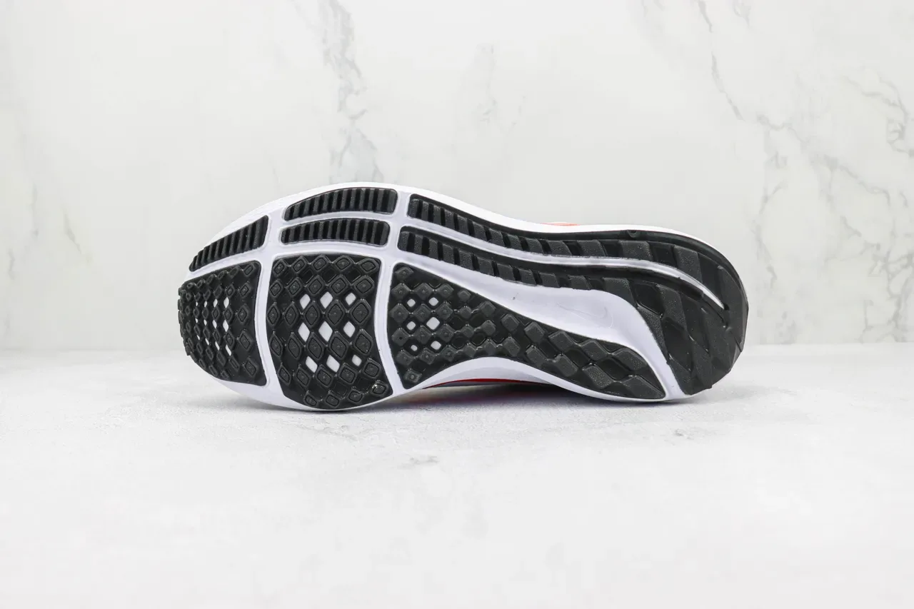 Nike Air Zoom Pegasus 40 সাদা কমলা নীল রানিং জুতো 8