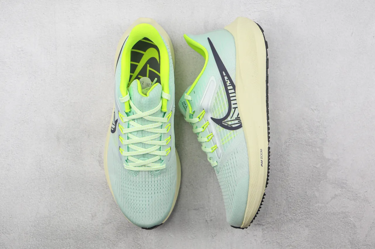 Nike Air Zoom Pegasus Mint Green Neon Lime أحذية جري 3