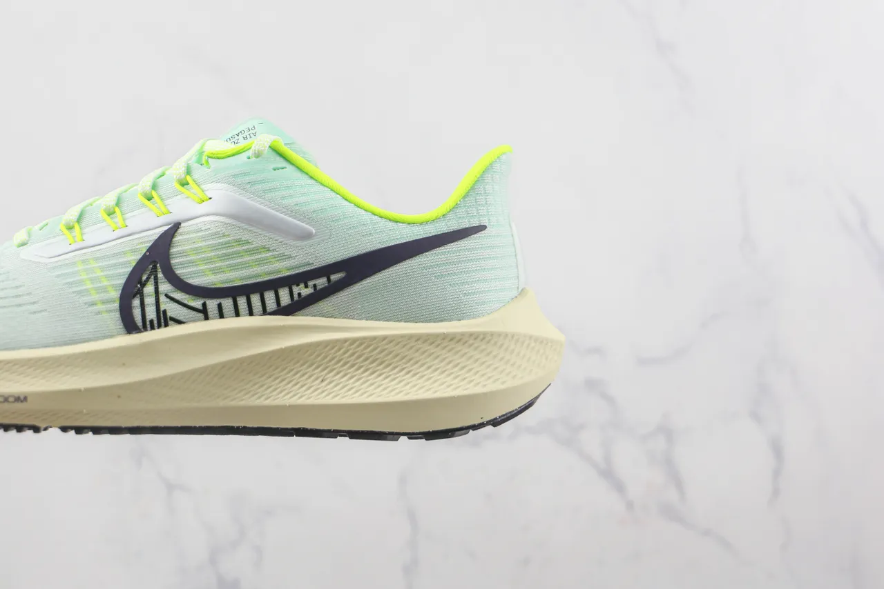 Nike Air Zoom Pegasus Mint Green Neon Lime أحذية جري 7