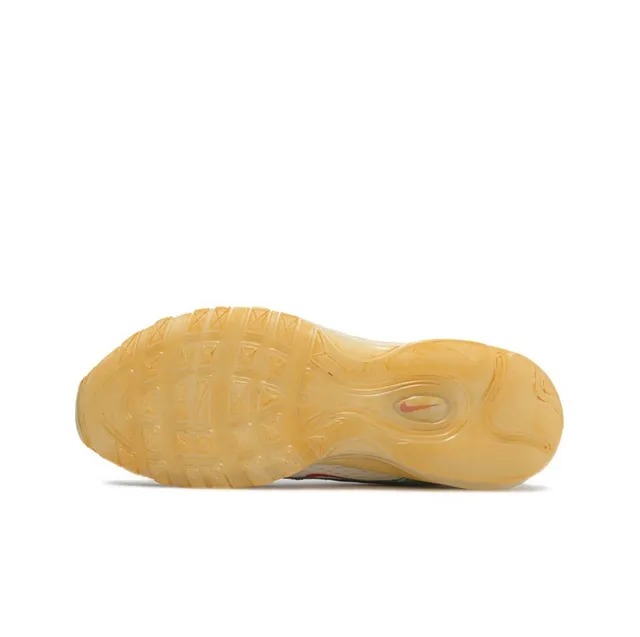 Nike Beige Blue Layered Wave-Pattern Upper Visible Air Unit Lifestyle Sneakers 5