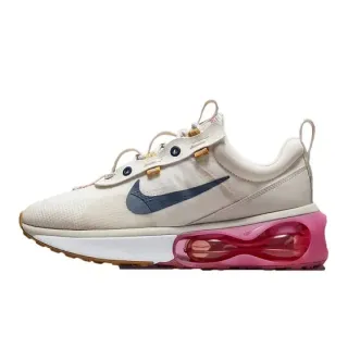Nike Beige Pink Malha Superior Camadas Cadarço Gaiola Tênis Lifestyle