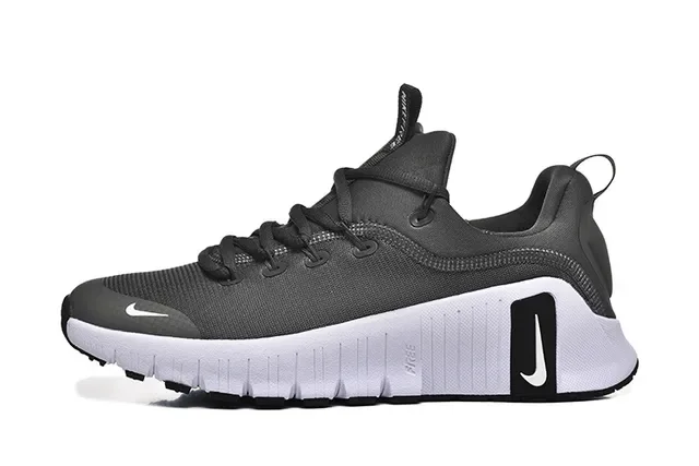 Nike Black and White Sculpted Midsole Lifestyle Sneaker 6