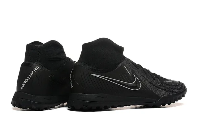 Nike Negro y Azul Knit Superior Collar Ajuste a Calcetín Turf Zapatos de Fútbol 2