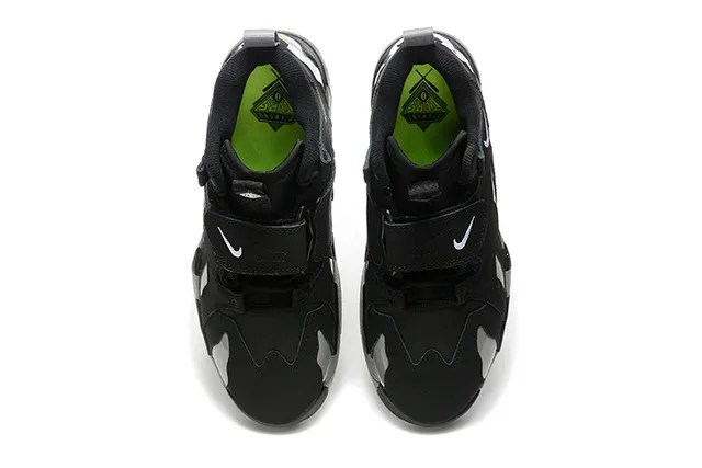 Nike Black Gray High-Top Camo Overlay Basketball Shoes 2