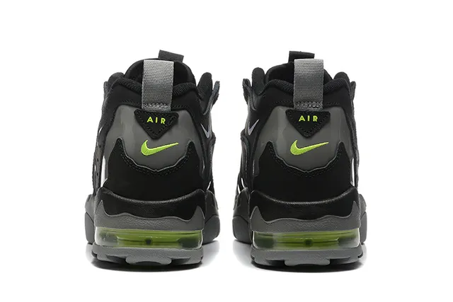 Nike Black Gray High-Top Camo Overlay Basketball Shoes 4