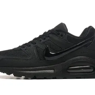 Nike Black Mesh And Synthetic Overlay Construction Lifestyle Sneakers