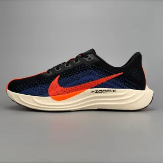 Nike Negro Naranja Parte superior de tejido ingenieril longitud completa ZoomX espuma Zapatillas de correr