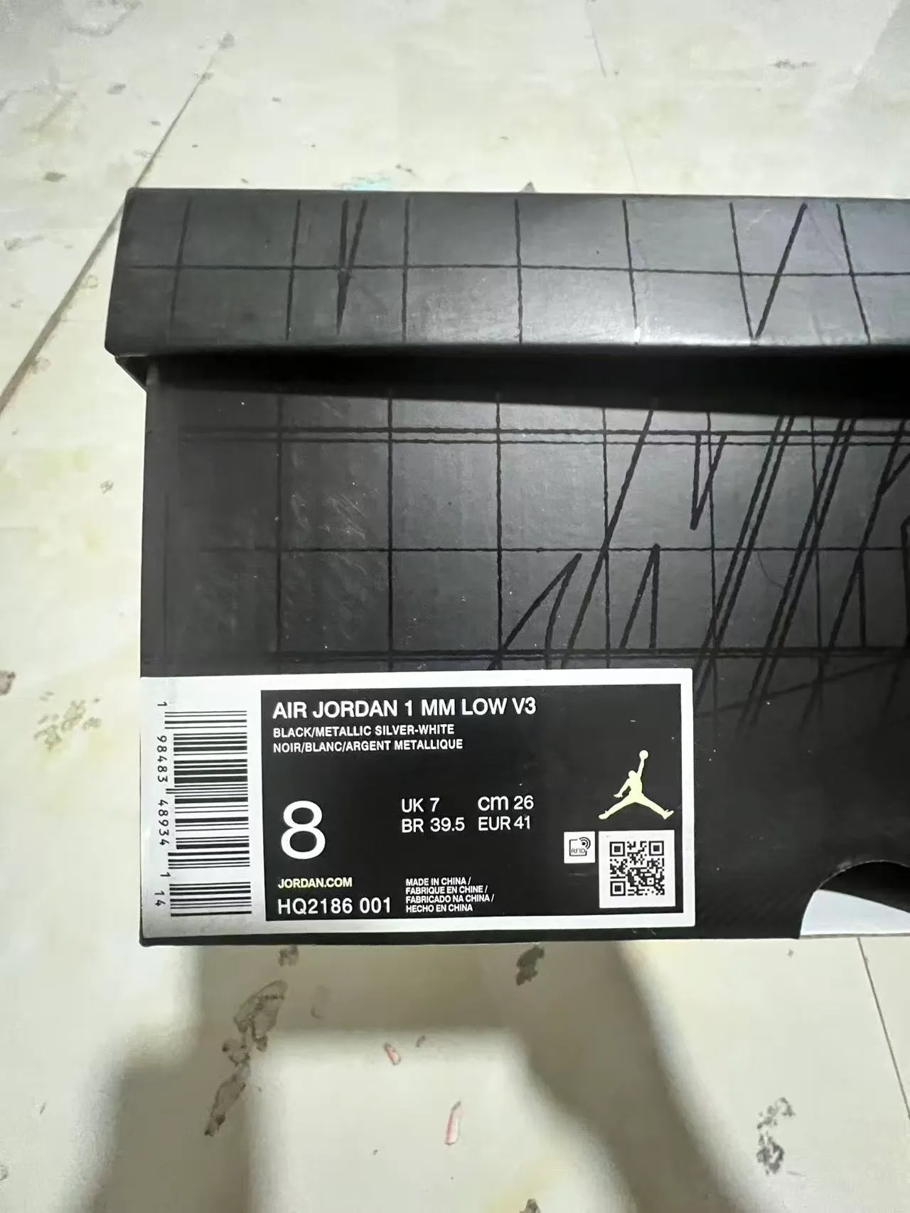 Nike Black Silver Textured Upper Reflective Swoosh Lifestyle Sneakers 10