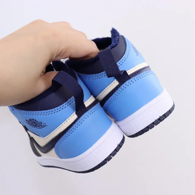 Nike Black White High-Top Padded Collar Basketball Shoes 12