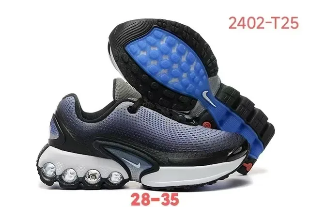 Nike Black White Mesh-Knit Upper Sculpted Wave Midsole Lifestyle Sneakers 2