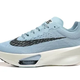 Nike Chaussures de running avec upper en knit engineered bleu noir, midsole wedge sculpted