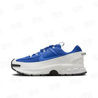 Nike أزرق أبيض علوية اصطناعية/شبكية طبقات منحوتة موجية وسادة وسطية كثيفة أحذية رياضية