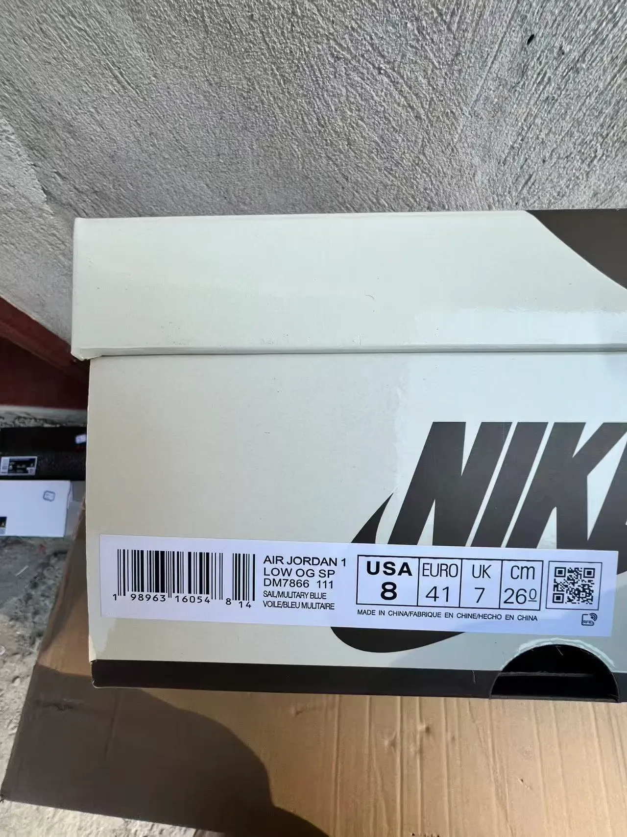 Nike Blue White Low-Top Silhouette Multi-Panel Leather Construction Lifestyle Sneakers 10