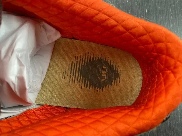Nike Marron Orange Toile Camouflage Chaussures de Skateboard 11