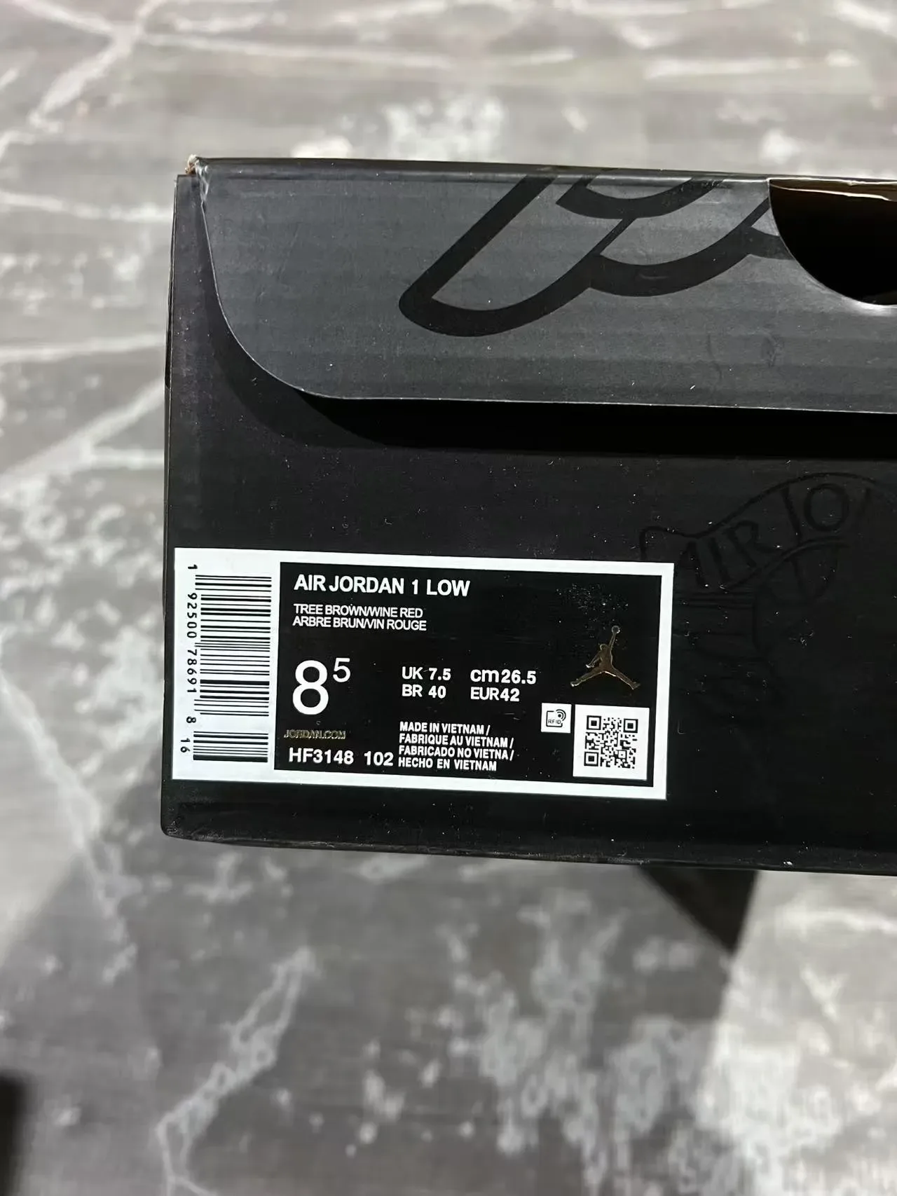 Nike حذاء سبورز بورجوندي أسود لوتوب جلد بانيلد لايف ستايل 10