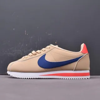 Nike Cortez Beige Navy Red Lifestyle Sneakers
