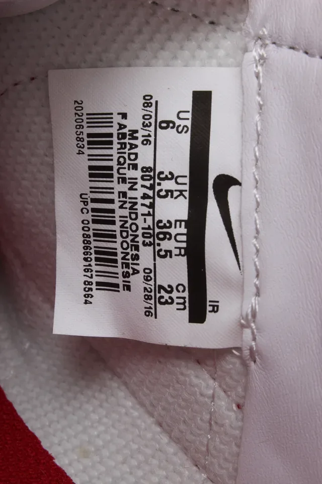 Nike Cortez White Red Blue Lifestyle Sneakers 2