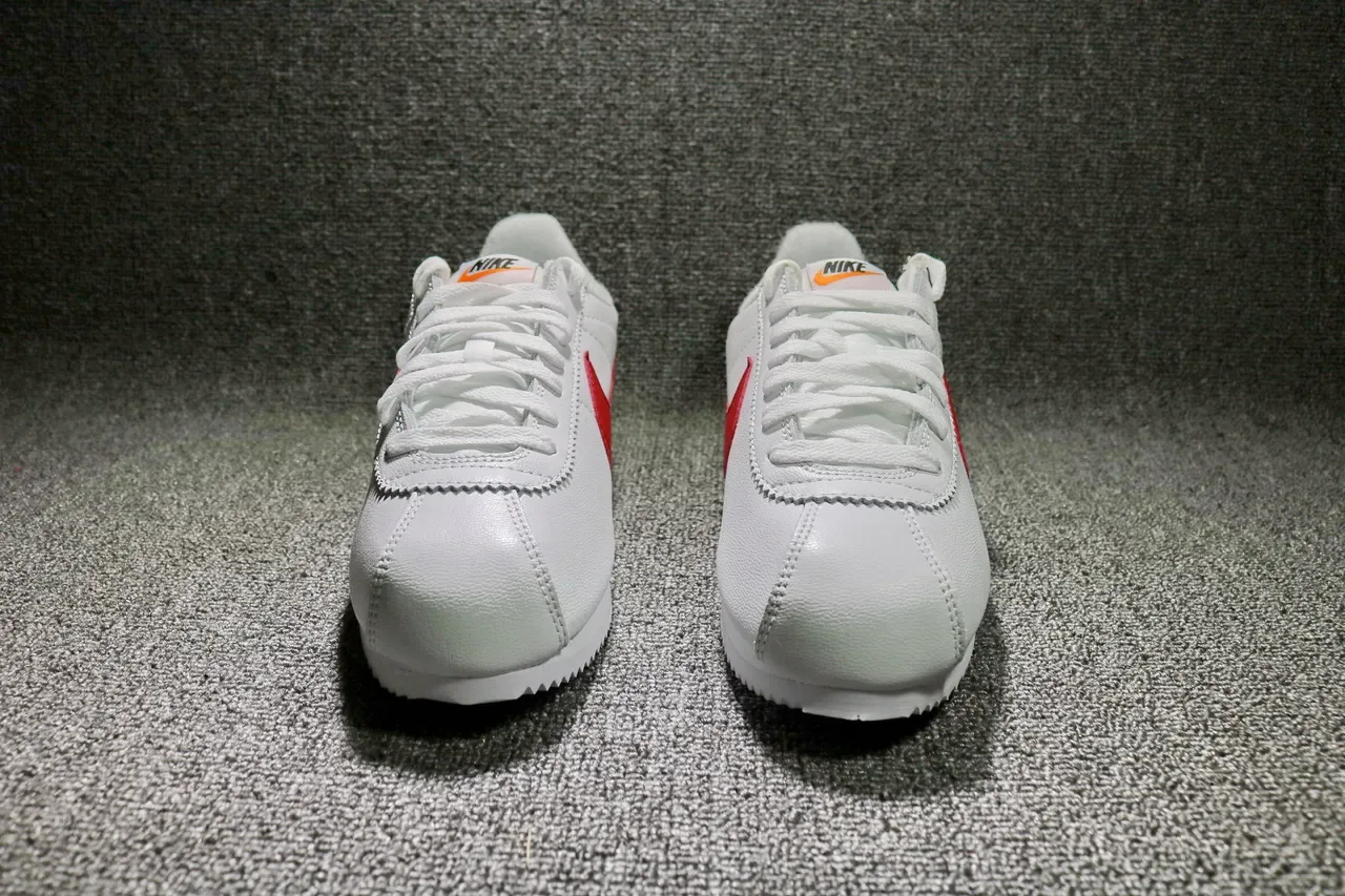 Nike Cortez White Red Blue Lifestyle Sneakers 8